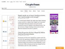 Tablet Screenshot of cryptoyuan.com